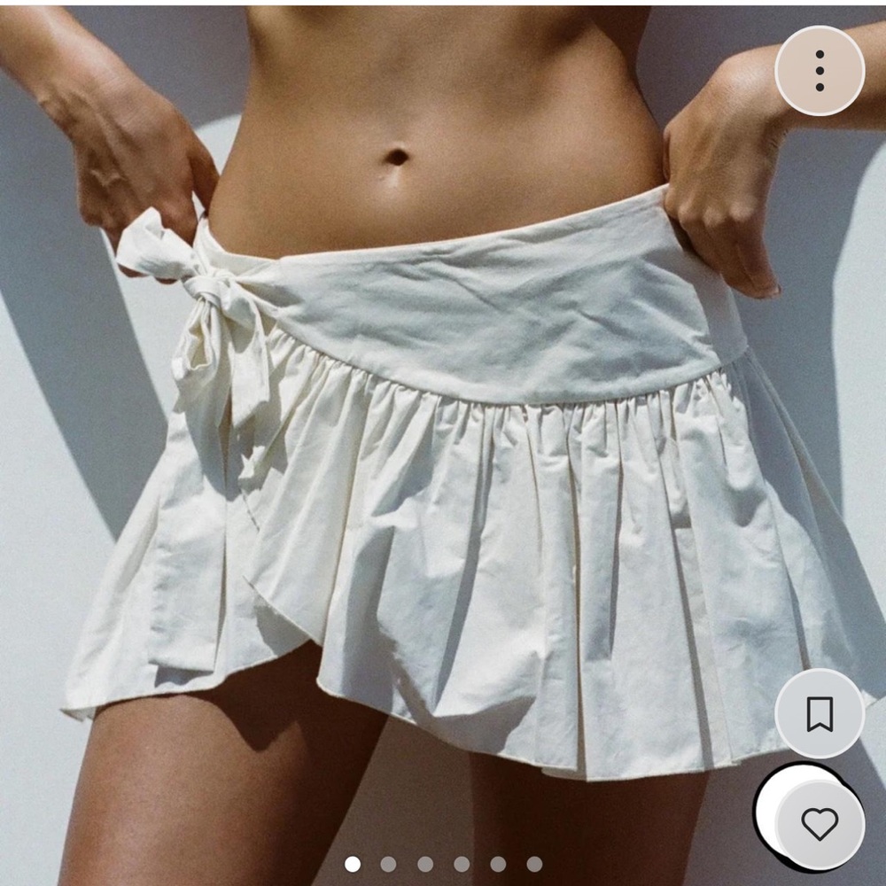 Baben Day & Night sarong skirt - cream